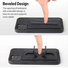 Load image into Gallery viewer, Fierre Shann Full Coverage Protective Leather Case with Holder &amp; Card Slot