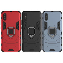 Load image into Gallery viewer, PC + TPU Anti-fall Protective Case with Magnetic Ring Holder, For Xiaomi Redmi 9A, For Xiaomi Redmi 9C, For Huawei Enjoy 20, For Huawei Maimang 9, For OPPO Realme C11