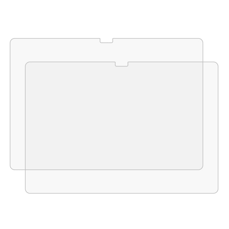 For Huawei Enjoy Tablet 2 / TCL Tab 10 HD 4G / 10 / Tab 10s / Tab 10s 5G 2pcs 9H HD Explosion-proof Tempered Glass Film
