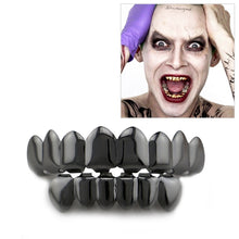Load image into Gallery viewer, Hip Hop Accessories Gold Tooth Set Real Gold Plating Smooth Upper Eight Lower Six Denture Set
