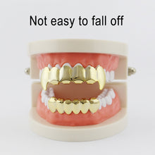 Load image into Gallery viewer, Real Gold Electroplating Halloween Decoration Denture And Tusk Suit COS Props
