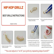 Load image into Gallery viewer, Real Gold Electroplating Halloween Decoration Denture And Tusk Suit COS Props