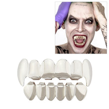 Load image into Gallery viewer, Real Gold Electroplating Halloween Decoration Denture And Tusk Suit COS Props