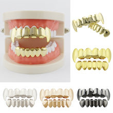 Load image into Gallery viewer, Real Gold Electroplating Halloween Decoration Denture And Tusk Suit COS Props