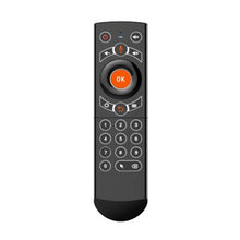 Load image into Gallery viewer, G21 2.4GHz Fly Air Mouse LED Backlight Wireless Keyboard Remote Control with Gyroscope for Android TV Box / PC, Support Intelligent Voice, Orange