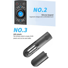Load image into Gallery viewer, G21 2.4GHz Fly Air Mouse LED Backlight Wireless Keyboard Remote Control with Gyroscope for Android TV Box / PC, Support Intelligent Voice, Orange