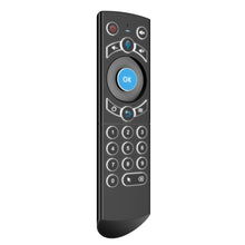 Load image into Gallery viewer, G21 2.4GHz Fly Air Mouse LED Backlight Wireless Keyboard Remote Control with Gyroscope for Android TV Box / PC, Support Intelligent Voice, Blue