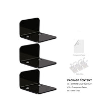 Load image into Gallery viewer, YX113 3pcs Acrylic Small Wall Mount