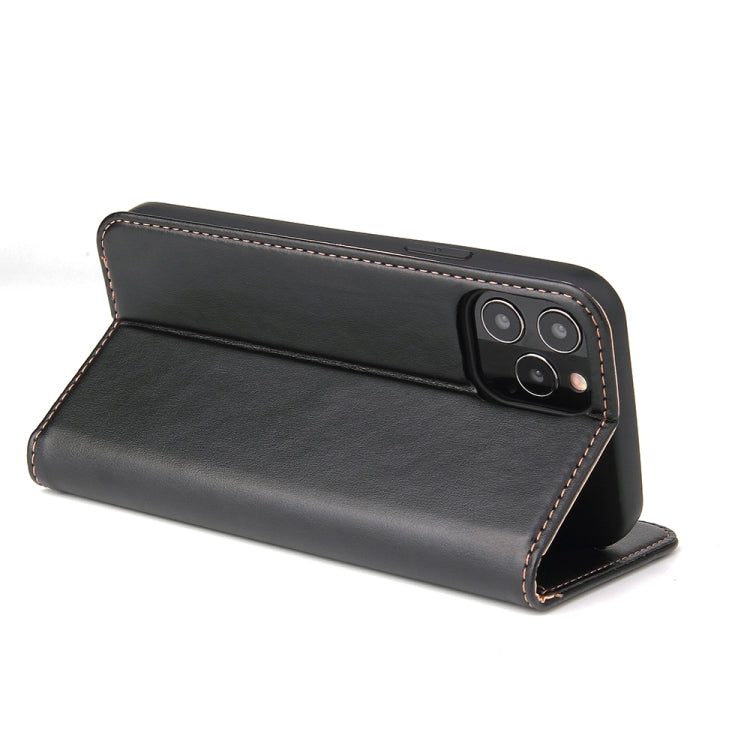 Fierre Shann PU Genuine Leather Texture Horizontal Flip Leather Case with Holder & Card Slots & Wallet