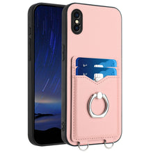 Load image into Gallery viewer, R20 Ring Card Holder Phone Case, For iPhone XS / X, For iPhone XR, For iPhone XS Max, For iPhone 8 Plus / 7 Plus