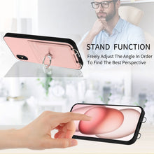 Load image into Gallery viewer, R20 Ring Card Holder Phone Case, For iPhone XS / X, For iPhone XR, For iPhone XS Max, For iPhone 8 Plus / 7 Plus