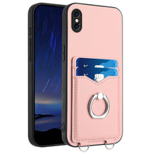 Load image into Gallery viewer, R20 Ring Card Holder Phone Case, For iPhone XS / X, For iPhone XR, For iPhone XS Max, For iPhone 8 Plus / 7 Plus