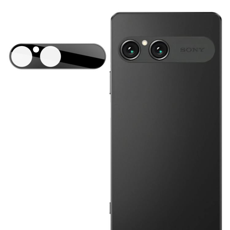 IMAK Rear Camera Lens Glass Film Black Version, For Sony Xperia 10 VII, For Sony Xperia 1 VII, For Sony Xperia 10 VI, For Sony Xperia 1 VI