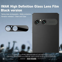 Load image into Gallery viewer, IMAK Rear Camera Lens Glass Film Black Version, For Sony Xperia 10 VII, For Sony Xperia 1 VII, For Sony Xperia 10 VI, For Sony Xperia 1 VI
