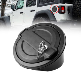 Car Modified Aluminum Alloy Oil Cap Engine Tank Cover for Jeep Wrangler JL JLU 2018-2019, For Jeep Wrangler JL