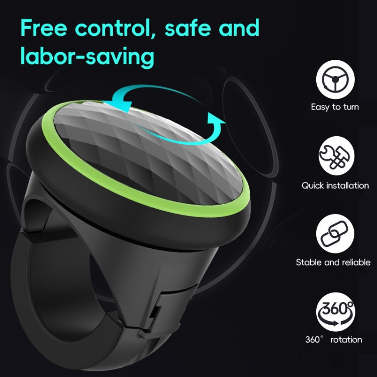 3R 3R-2253 Car Steering Wheel Booster Ball Car Steering Wheel Power Booster, 3R-2253 (Black), 3R-2253 (Black Green), 3R-2253 (Black Purple)