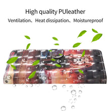 Load image into Gallery viewer, 3D Painting Colored Drawing Pattern Horizontal Flip TPU + PU Leather Case with Holder &amp; Card Slots &amp; Wallet &amp; Lanyard