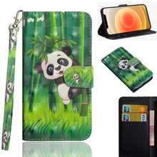 Load image into Gallery viewer, 3D Painting Pattern Horizontal Flip TPU + PU Leather Case with Holder &amp; Card Slots &amp; Wallet, For iPhone 12 mini, For iPhone 12 / 12 Pro, For iPhone 12 Pro Max, For Xiaomi Redmi 9