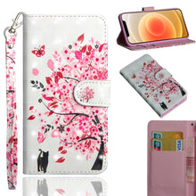 Load image into Gallery viewer, 3D Painting Pattern Horizontal Flip TPU + PU Leather Case with Holder &amp; Card Slots &amp; Wallet, For iPhone 12 mini, For iPhone 12 / 12 Pro, For iPhone 12 Pro Max, For Xiaomi Redmi 9