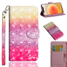 Load image into Gallery viewer, 3D Painting Pattern Horizontal Flip TPU + PU Leather Case with Holder &amp; Card Slots &amp; Wallet, For iPhone 12 mini, For iPhone 12 / 12 Pro, For iPhone 12 Pro Max, For Xiaomi Redmi 9