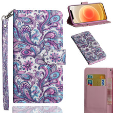 Load image into Gallery viewer, 3D Painting Pattern Horizontal Flip TPU + PU Leather Case with Holder &amp; Card Slots &amp; Wallet, For iPhone 12 mini, For iPhone 12 / 12 Pro, For iPhone 12 Pro Max, For Xiaomi Redmi 9