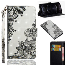 Load image into Gallery viewer, 3D Painting Pattern Horizontal Flip TPU + PU Leather Case with Holder &amp; Card Slots &amp; Wallet, For iPhone 12 mini, For iPhone 12 / 12 Pro, For iPhone 12 Pro Max, For Xiaomi Redmi 9