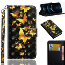 Load image into Gallery viewer, 3D Painting Pattern Horizontal Flip TPU + PU Leather Case with Holder &amp; Card Slots &amp; Wallet, For iPhone 12 mini, For iPhone 12 / 12 Pro, For iPhone 12 Pro Max, For Xiaomi Redmi 9