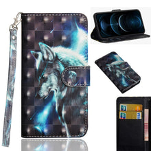 Load image into Gallery viewer, 3D Painting Pattern Horizontal Flip TPU + PU Leather Case with Holder &amp; Card Slots &amp; Wallet, For iPhone 12 mini, For iPhone 12 / 12 Pro, For iPhone 12 Pro Max, For Xiaomi Redmi 9