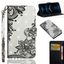 Load image into Gallery viewer, 3D Painting Pattern Horizontal Flip TPU + PU Leather Case with Holder &amp; Card Slots &amp; Wallet, For iPhone 12 mini, For iPhone 12 / 12 Pro, For iPhone 12 Pro Max, For Xiaomi Redmi 9