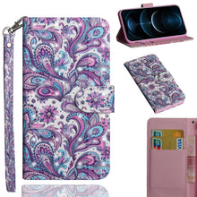 Load image into Gallery viewer, 3D Painting Pattern Horizontal Flip TPU + PU Leather Case with Holder &amp; Card Slots &amp; Wallet, For iPhone 12 mini, For iPhone 12 / 12 Pro, For iPhone 12 Pro Max, For Xiaomi Redmi 9