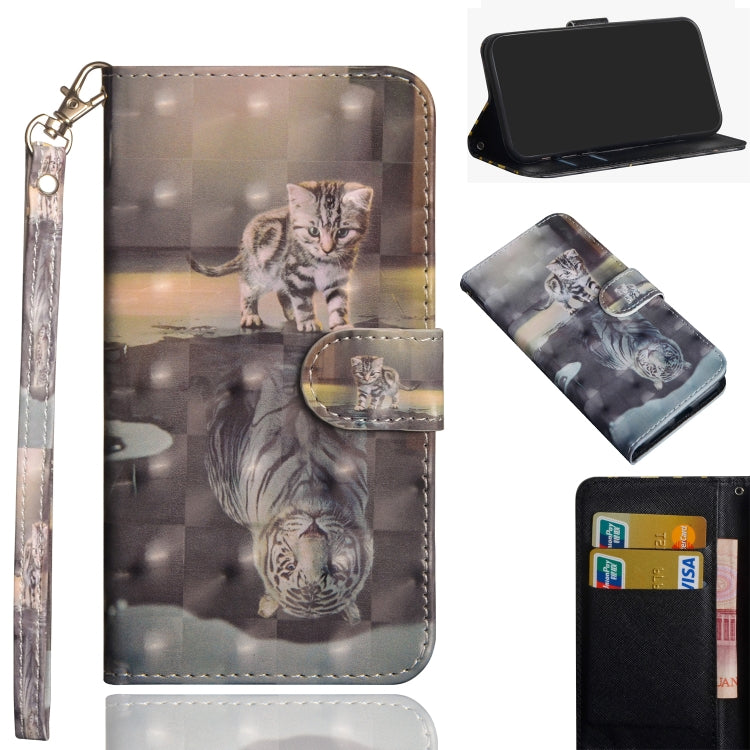 3D Painting Pattern Horizontal Flip TPU + PU Leather Case with Holder & Card Slots & Wallet, For Nokia 5.3, For Samsung Galaxy Note 20, For Samsung Galaxy Note 20 Ultra