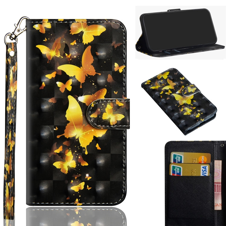 3D Painting Pattern Horizontal Flip TPU + PU Leather Case with Holder & Card Slots & Wallet, For Nokia 5.3, For Samsung Galaxy Note 20, For Samsung Galaxy Note 20 Ultra