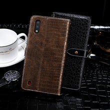 Load image into Gallery viewer, idewei Crocodile Texture Horizontal Flip Leather Case with Holder &amp; Card Slots &amp; Wallet