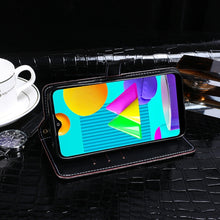 Load image into Gallery viewer, idewei Crocodile Texture Horizontal Flip Leather Case with Holder &amp; Card Slots &amp; Wallet