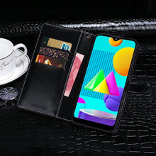 Load image into Gallery viewer, idewei Crocodile Texture Horizontal Flip Leather Case with Holder &amp; Card Slots &amp; Wallet