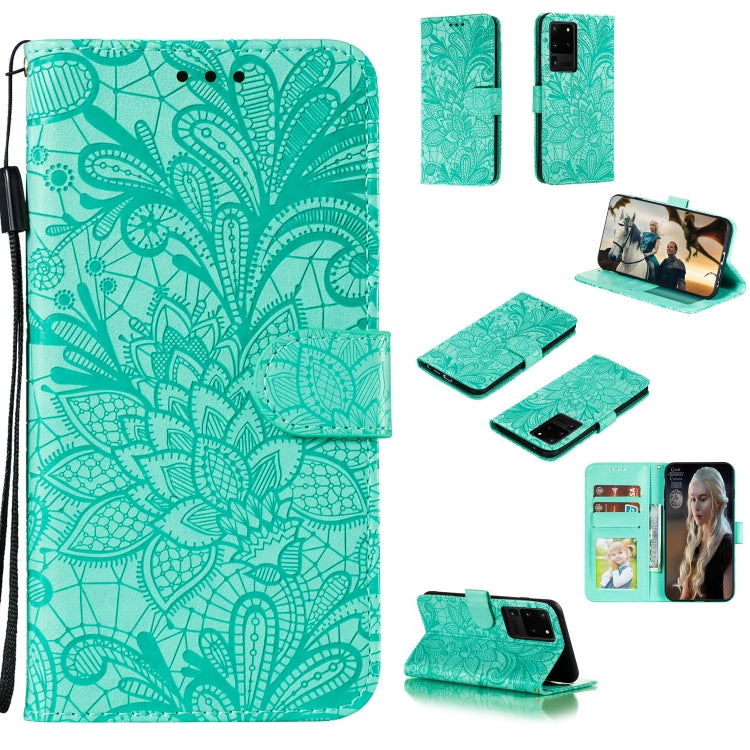 Lace Flower Horizontal Flip Leather Case with Holder & Card Slots & Wallet & Photo Frame