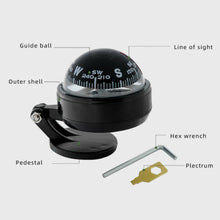 Load image into Gallery viewer, Nisa LC500 Car Compass Ball Car Decoration