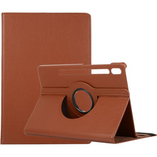 Load image into Gallery viewer, Litchi Texture Horizontal Flip 360 Degrees Rotation Leather Case with Holder, For Samsung Galaxy Tab S7 T870 (2020)