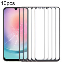 Load image into Gallery viewer, 10pcs Front Screen Outer Glass Lens with OCA Optically Clear Adhesive, For Samsung Galaxy F15 SM-E156B, For Samsung Galaxy A15 5G SM-A156B, For Samsung Galaxy A55 SM-A556B, For Samsung Galaxy A35 SM-A356B, For Samsung Galaxy S24+ SM-S926B              ...