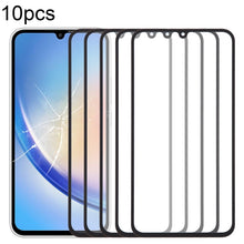 Load image into Gallery viewer, 10pcs Front Screen Outer Glass Lens with OCA Optically Clear Adhesive, For Samsung Galaxy F15 SM-E156B, For Samsung Galaxy A15 5G SM-A156B, For Samsung Galaxy A55 SM-A556B, For Samsung Galaxy A35 SM-A356B, For Samsung Galaxy S24+ SM-S926B              ...