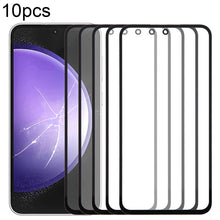 Load image into Gallery viewer, 10pcs Front Screen Outer Glass Lens with OCA Optically Clear Adhesive, For Samsung Galaxy F15 SM-E156B, For Samsung Galaxy A15 5G SM-A156B, For Samsung Galaxy A55 SM-A556B, For Samsung Galaxy A35 SM-A356B, For Samsung Galaxy S24+ SM-S926B              ...