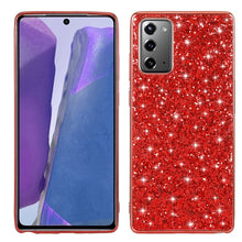 Load image into Gallery viewer, Glitter Powder Shockproof TPU Protective Case, For Xiaomi Redmi Note 9 / 10X 4G, For Xiaomi Note 10 Lite, For Samsung Galaxy Note 20, For Samsung Galaxy A21s, For Samsung Galaxy A51 5G