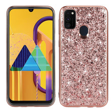 Load image into Gallery viewer, Glitter Powder Shockproof TPU Protective Case, For Xiaomi Redmi Note 9 / 10X 4G, For Xiaomi Note 10 Lite, For Samsung Galaxy Note 20, For Samsung Galaxy A21s, For Samsung Galaxy A51 5G