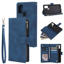 Load image into Gallery viewer, Multifunctional Retro Frosted Horizontal Flip Leather Case with Card Slot &amp; Holder &amp; Zipper Wallet &amp; Photo Frame &amp; Lanyard