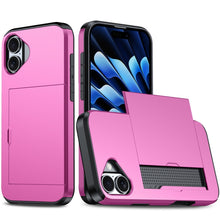 Load image into Gallery viewer, Shockproof Armor Phone Case with Card Slot, For iPhone 16