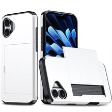 Load image into Gallery viewer, Shockproof Armor Phone Case with Card Slot, For iPhone 16 Pro Max, For iPhone 16 Pro, For iPhone 16 Plus, For iPhone 16