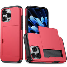 Load image into Gallery viewer, Shockproof Armor Phone Case with Card Slot, For iPhone Air, For iPhone 16 Pro Max, For iPhone 16 Pro, For iPhone 16 Plus