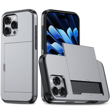 Load image into Gallery viewer, Shockproof Armor Phone Case with Card Slot, For iPhone Air, For iPhone 16 Pro Max, For iPhone 16 Pro, For iPhone 16 Plus