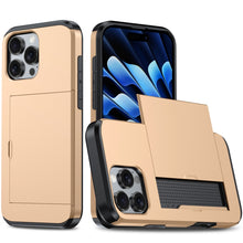 Load image into Gallery viewer, Shockproof Armor Phone Case with Card Slot, For iPhone Air, For iPhone 16 Pro Max, For iPhone 16 Pro, For iPhone 16 Plus