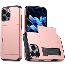 Load image into Gallery viewer, Shockproof Armor Phone Case with Card Slot, For iPhone 16 Pro Max, For iPhone 16 Pro, For iPhone 16 Plus, For iPhone 16